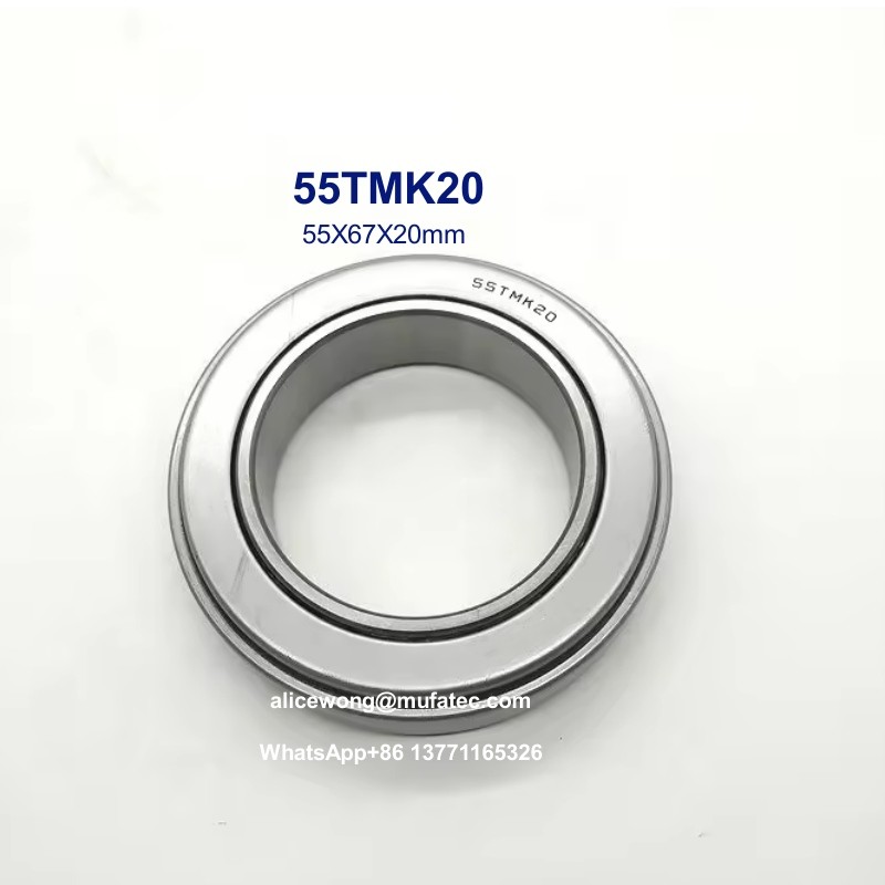 55TMK20 Clutch Release Bearings 55X67X20mm Ball Bearings