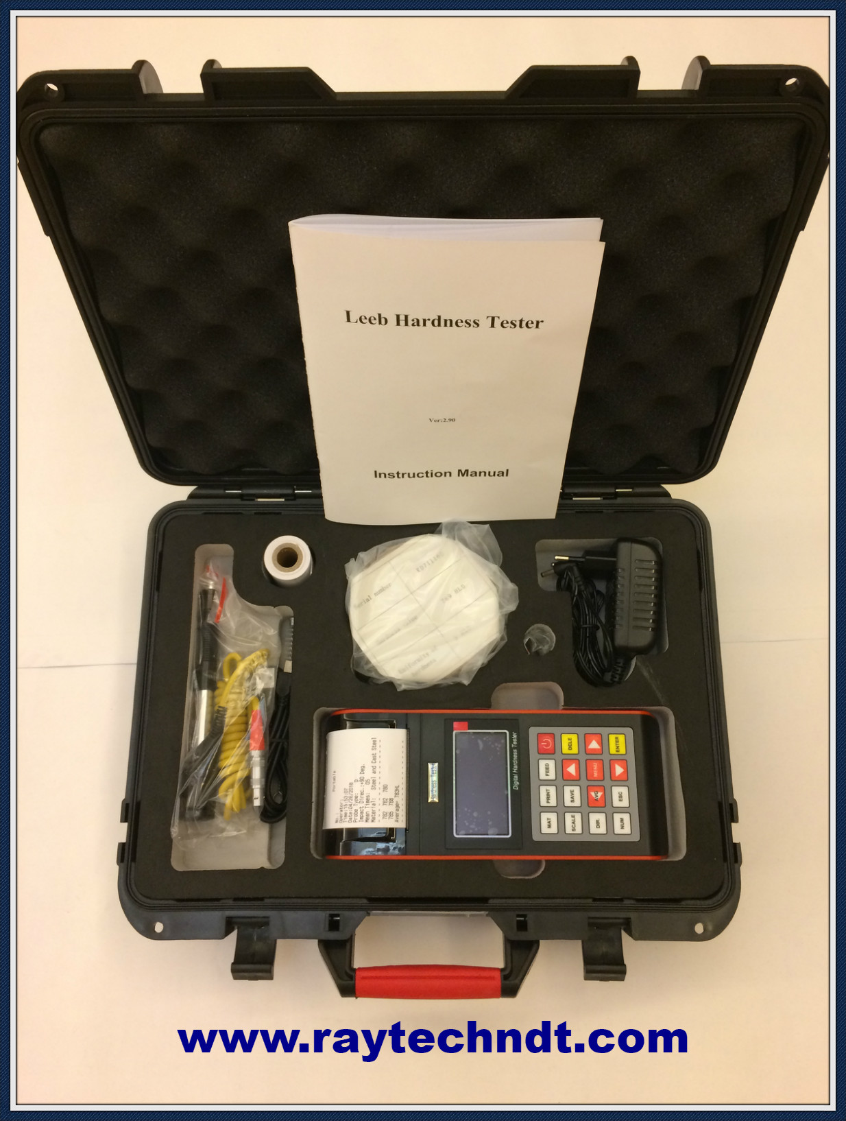 Digital Portable hardness tester, inbuild printer hardness tester, steel hardness test RH-150