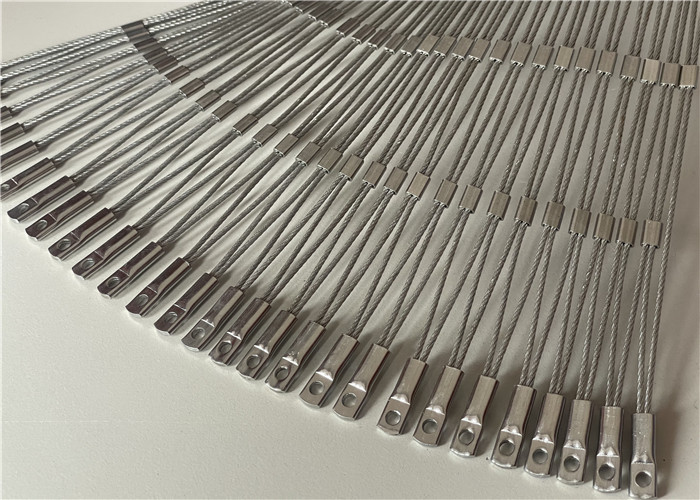 3.0mm Stainless Steel Rope Mesh Fence Fall Preventer Nets Used For Filling of guardrails