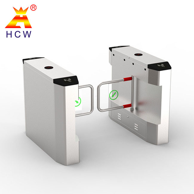 Entrance Security SS304 High Speed Gate Pedestrian Access Control AC100-240V