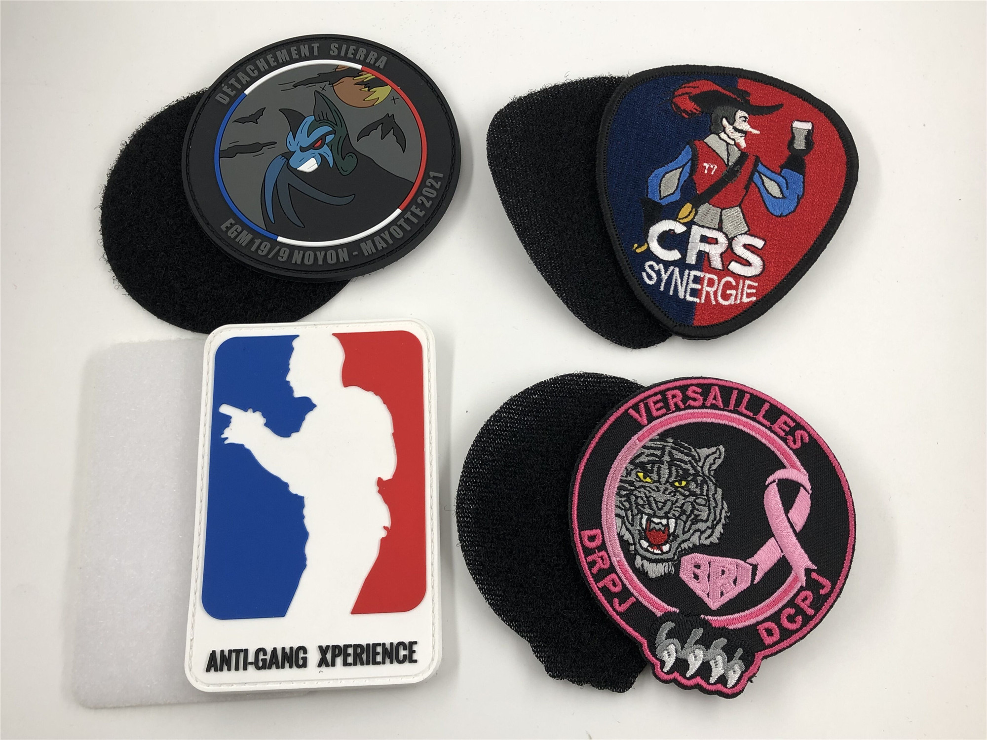 Personalised Hand Embroidered Cloth Patches Heat Press Bullion Wire