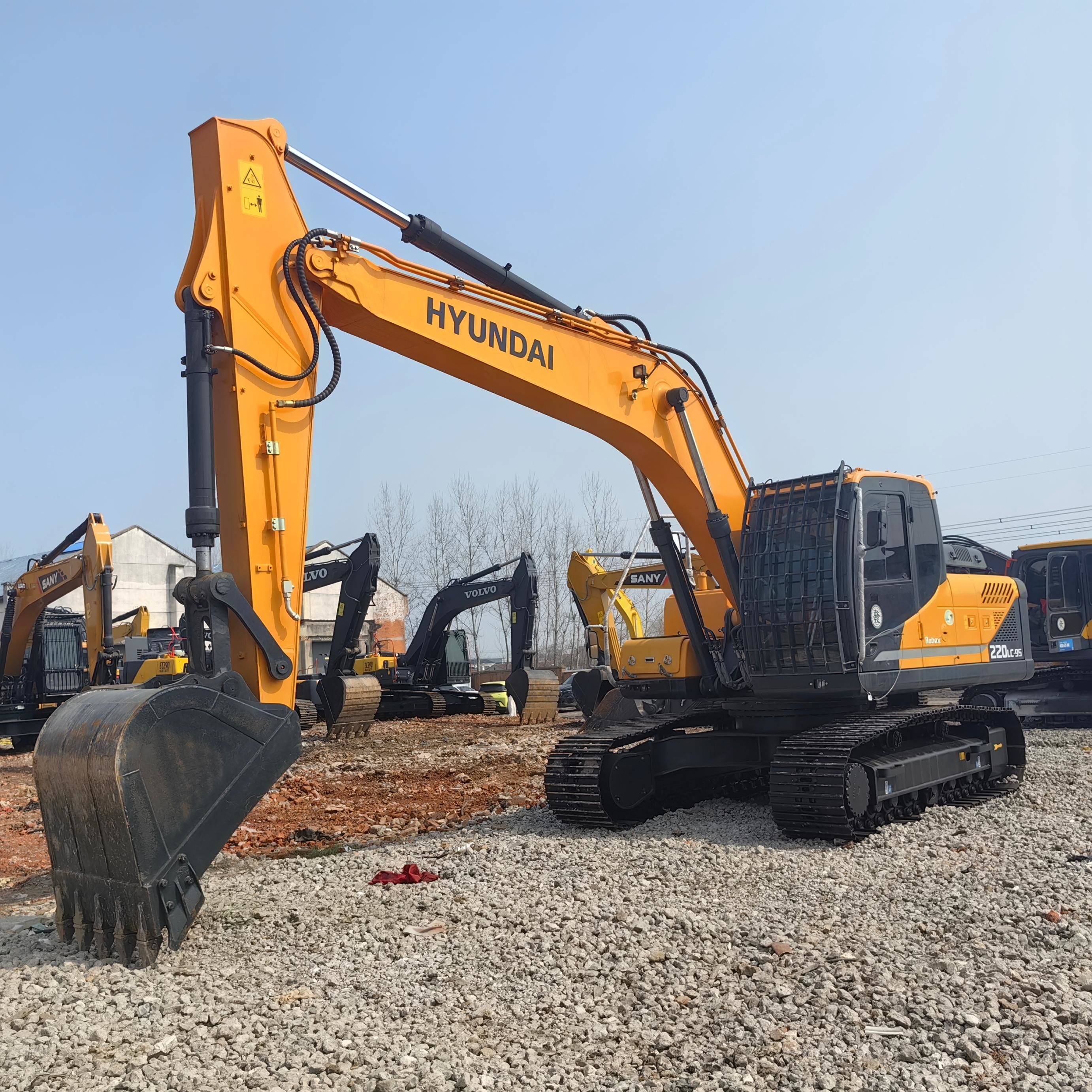 2023 Year Hyundai 220-9s Used Excavators 22 Ton Hydraulic Construction Earth Moving Machine in Stock