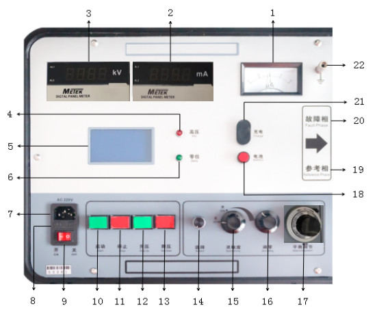 Electronic No-Load Voltage 7500V High-Resistance Cable Fault Detection Sheath Fault Pre-Location High-Voltage Bridge