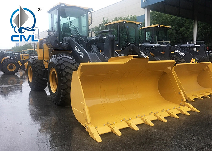 CVZL50GN /3 m³ ,Compact XCMG Wheel Loader 18T /3.0M3 Rated load is 5000kg With Cumminus Engine