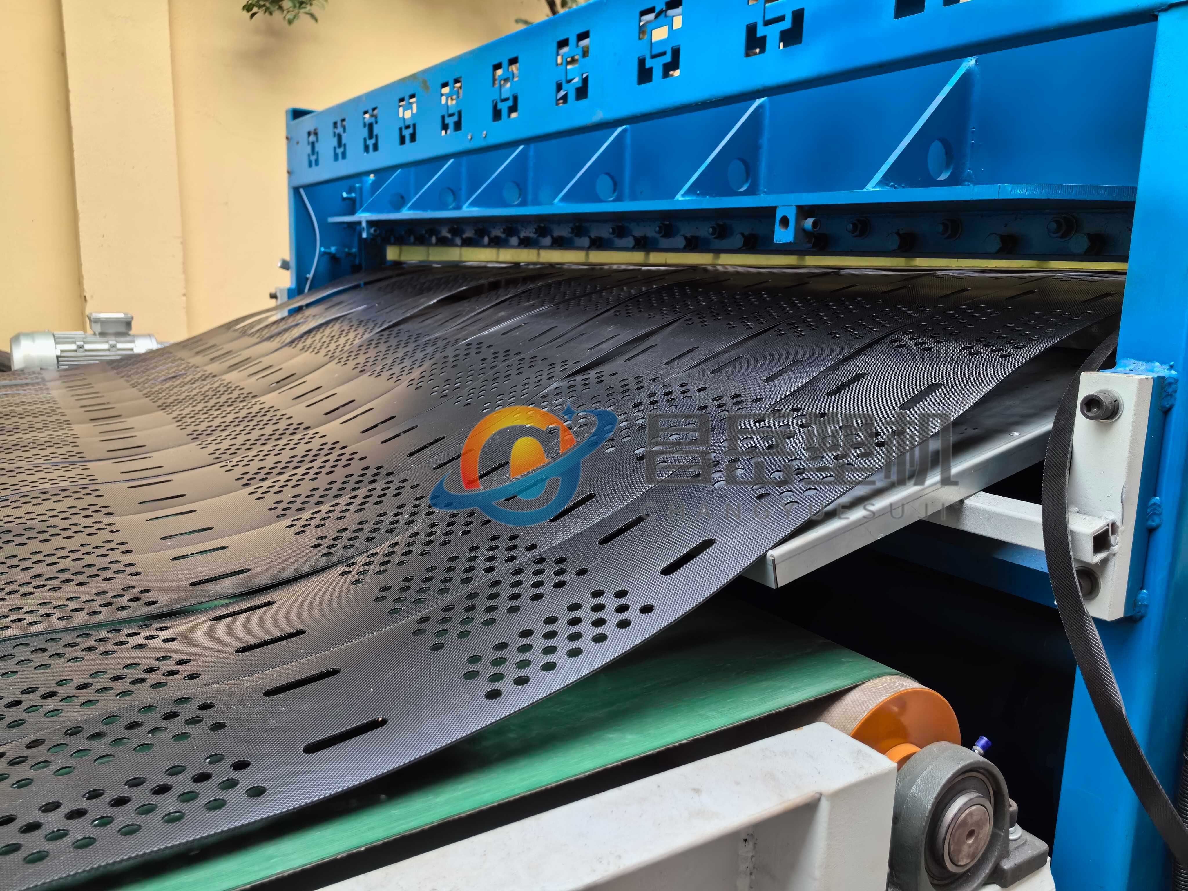Changyue Professional Geocell Making Machine Motor WEG/Siemens Geocell Production Line
