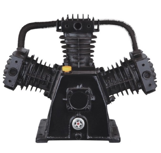 Oil Sight Glass and 3 HP Horsepower in 120V/240V Voltage Air Compressor Head for Industrial