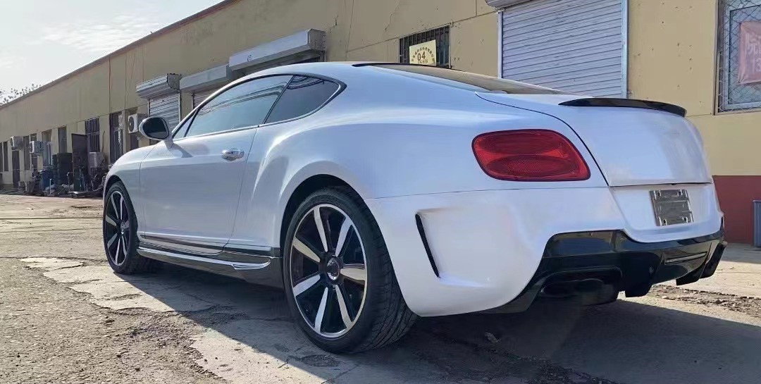 For Bentley Continental GT Carbon Fiber Body Kit Continental GT Upgrades VORS Style Front and Rear Bumper Spoilers