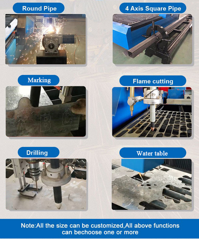 LGK CNC Tube Plasma Cutting Machine 1500*3000mm