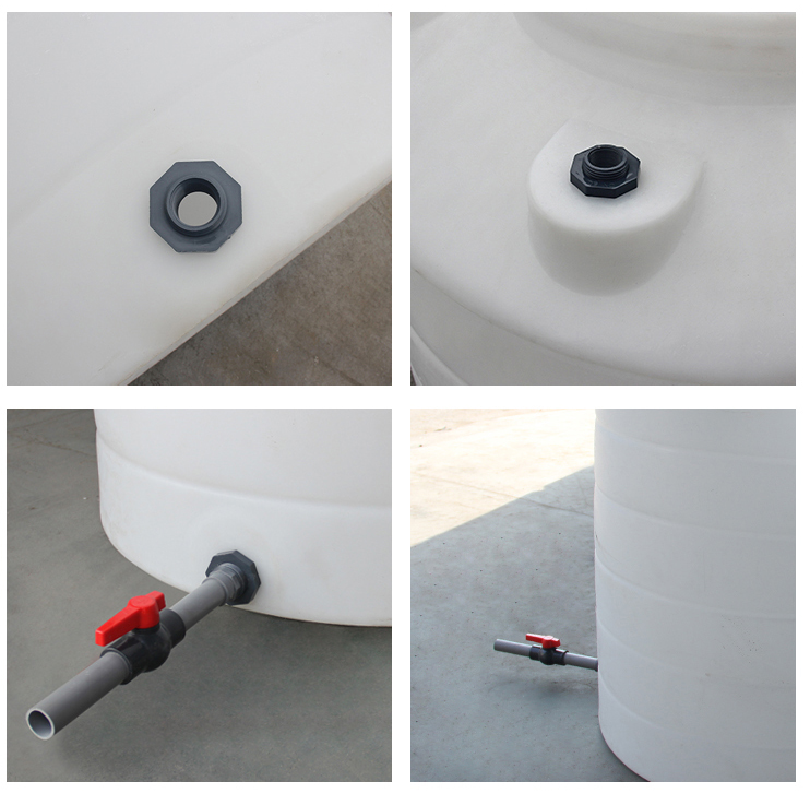 DN15-DN80 Garden Water Tank Plastic PVC Valve Fittings Adapter with Flange Connection