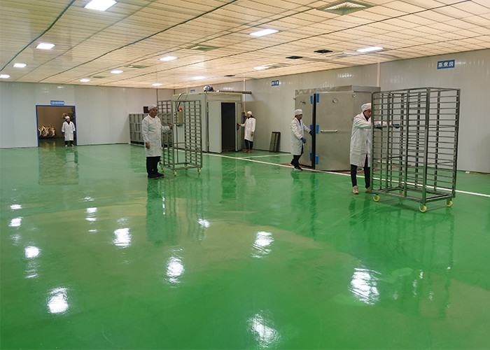 100Kg 200Kg Pharmaceutical Freeze Dryer Air Cooling Vacuum Herbs