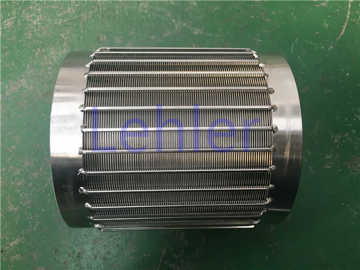 50 Micron Wedge Wire Sieve Filters Stainless Steel 316L Inside To Outside Type