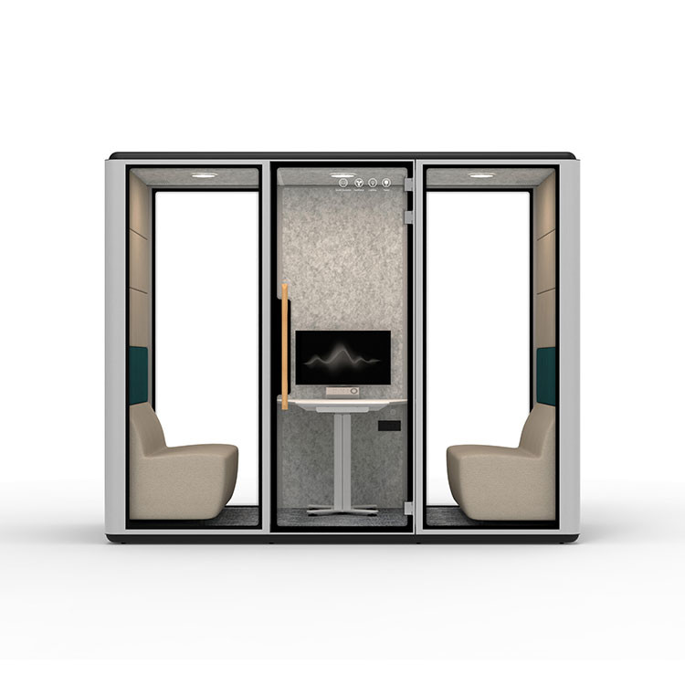 Mobile Work Space Soundproof Office Pods Portable In Acoustic Panel