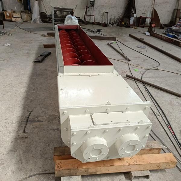 Carbon Steel Horizontal Screw Conveyor With High Performance cement screw