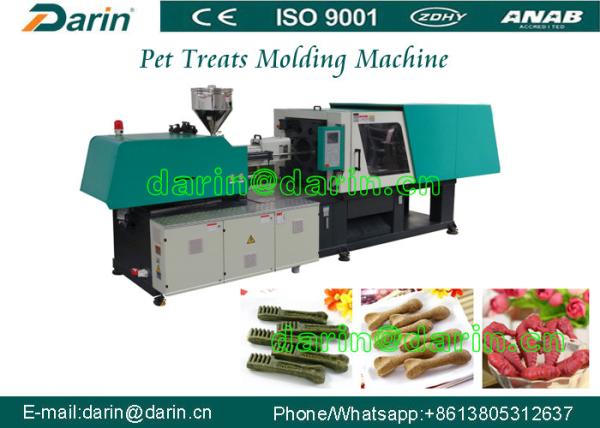 Customized Injection Molding Pet snacks extruder machine , dog food extruder