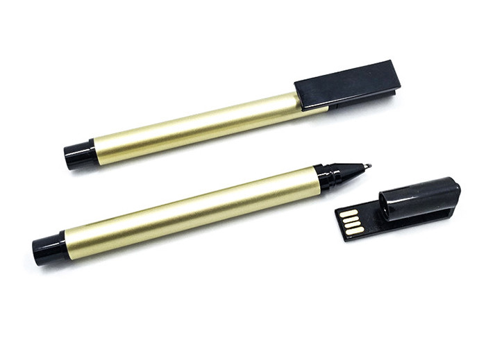 Factory supply customized 32G 2.0 Plastic Pen USB with printing logo for copying data on computer