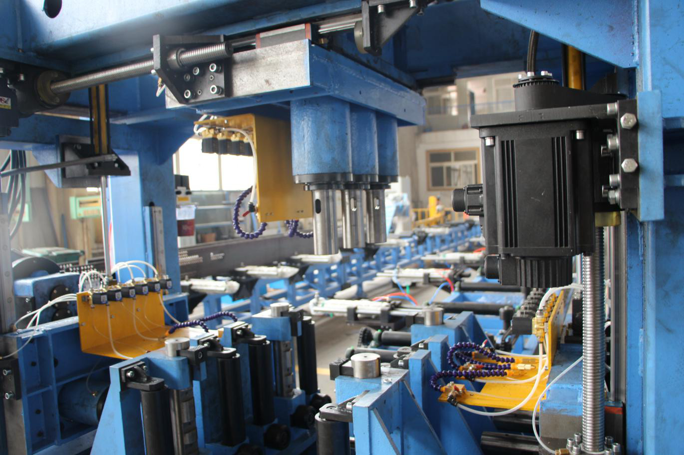 Multifunctional CNC H Beam Drilling and Band Sawing Machine Line Used in Steel Structure Industry