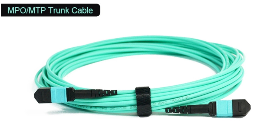 MTP / MPO-LC Sm Optical Fiber Patch Cable Round Cable Fanout 2.0mm