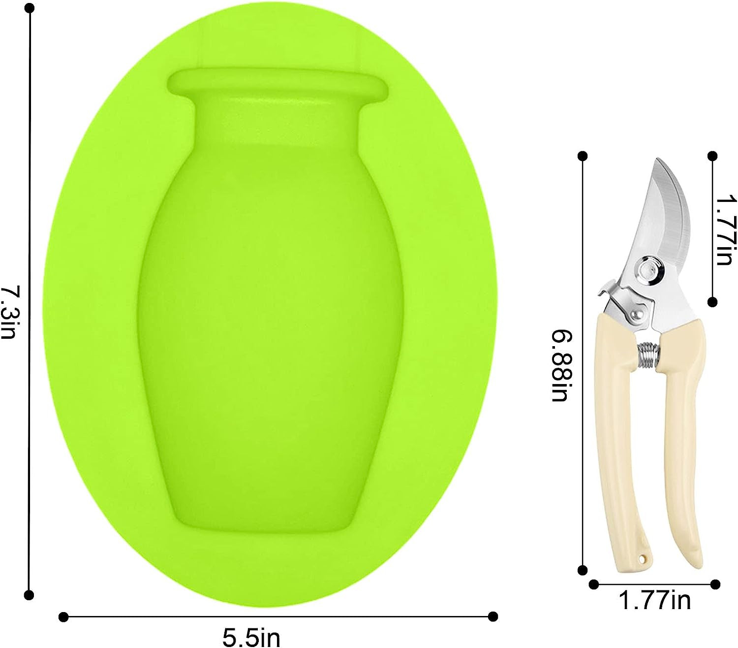 Reusable Sticky Silicone Window Vase Nontoxic Multiscene Durable