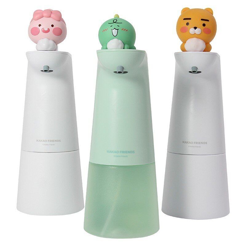 250ML Cute Automatic Soap Dispenser FCC OEM Sensor Foaming