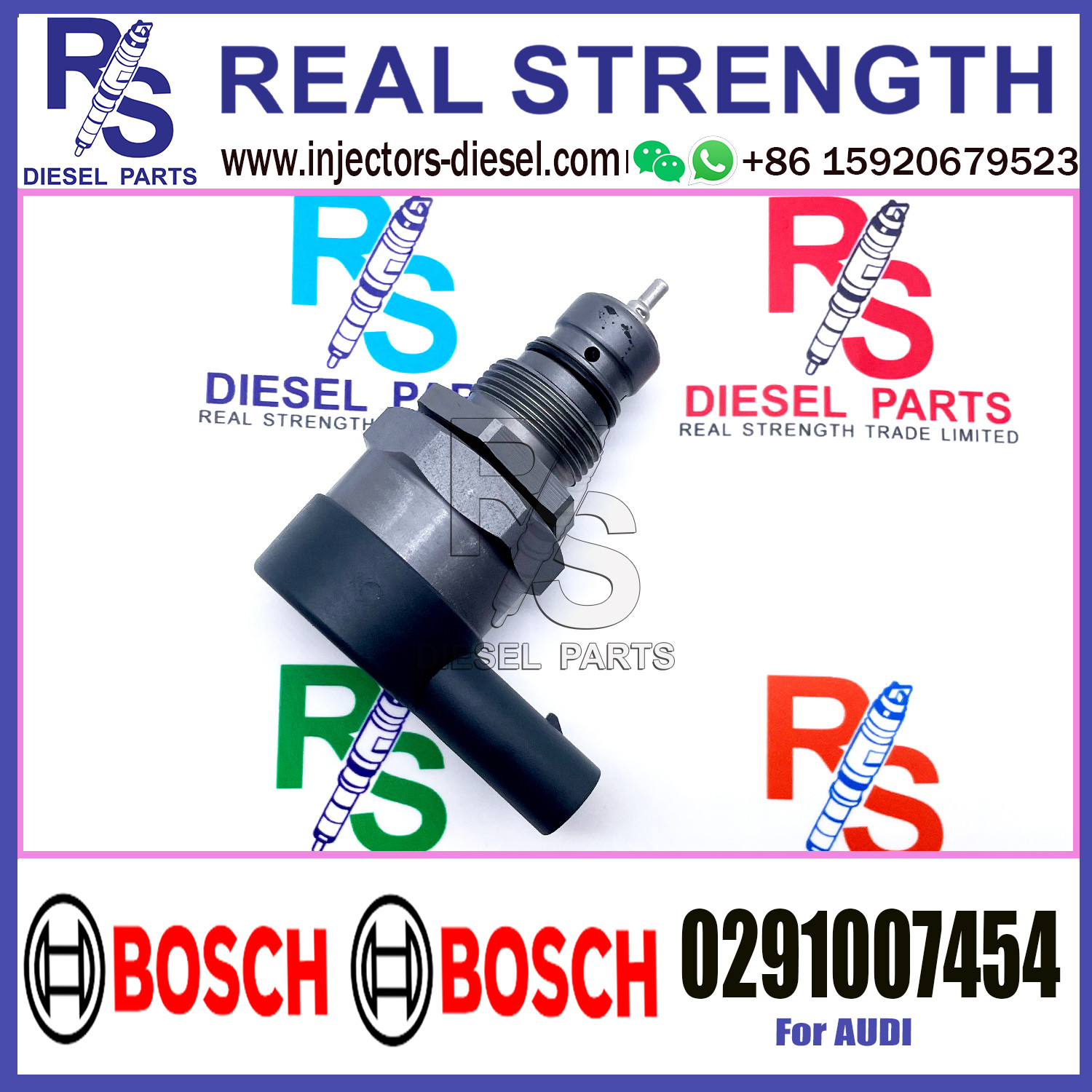 BOSCH Control Valve 0291007454 DRV Regulator Solenoid 0291007454 Applicable to AUDI