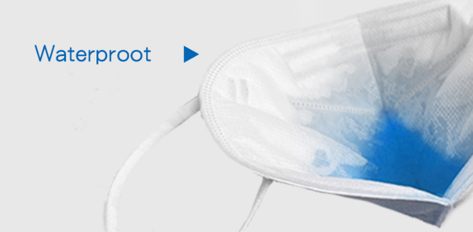 95% Filter Rating Kn95 FFP2 Medical Mask Environmentally Friendly