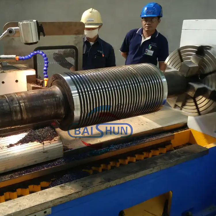 Steel CNC Roll Lathe Metal Milling Roll CK8450
