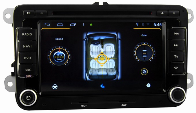 Ouchuangbo Car Radio Video Player Android 4.4.4 for Volkswagen Polo /Candy /Scirocco GPS Navigation iPod OCB-004D