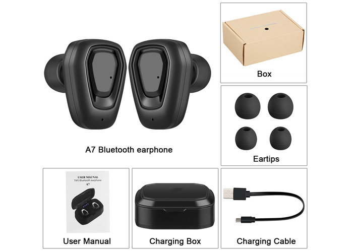 CYA7 TWS Bluetooth Earphone Noise Cancelling True Wireless Bluetooth Earbuds