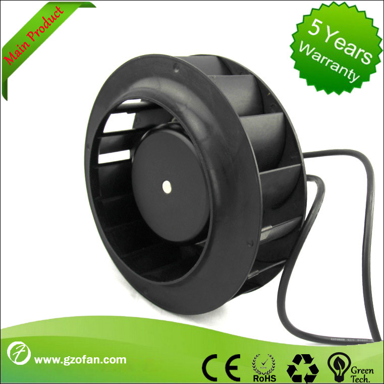 Resemble Ebm-past Industrial DC Centrifugal Fan With External Rotor Motor 220mm