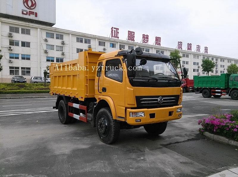 500-1000Nm Maximum Torque 4X2 Mini Dump Truck Diesel Fuel Left Steering Camera-Manufacture Sale