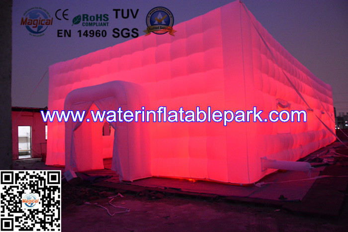 Attractive Massive Structure Inflatable Cube Tent for Wedding