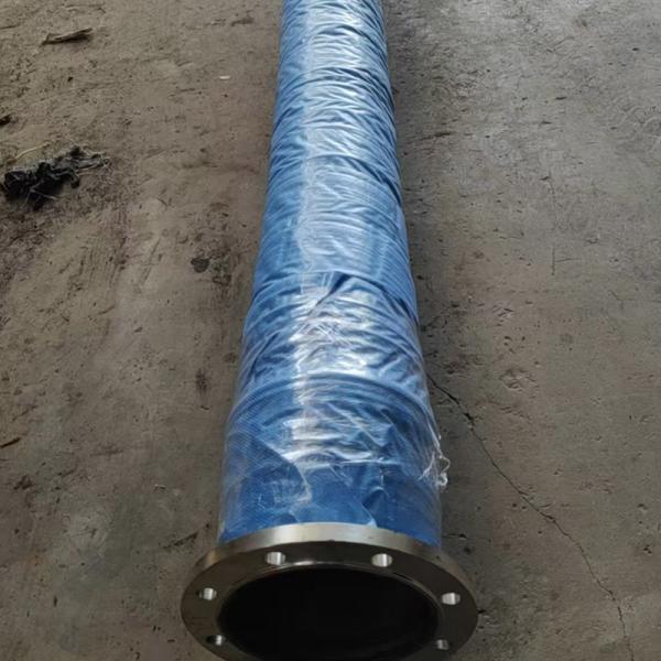 High Pressure Rubber Discharge Hose Corrosion Proof Dredging Pipe For Heavy Duty