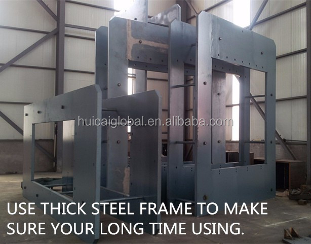 Rubber Tread Making Press with 1.5KW 75KW Power Jaw Type Rubber Vulcanizing Press