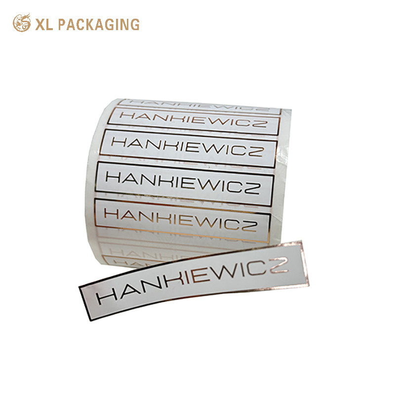 Custom Printed Packaging Paper Sticker Label Roll Adhesive Art Paper Label Sticker