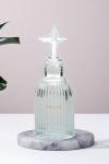 Airtight Small Glass Diffuser Bottles 85ML With Fancy Cap LFGB