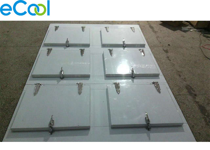 White Sliding Cold Storage Panels With Beautiful Appearance Decoration