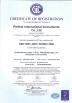 Perfect International Instruments Co., Ltd Certifications