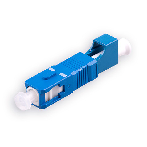LC Female To SC Male Hybrid Fiber Optic Adapter, single mode fiber sc to lc adapter simplex/duplex, low insertion loss
