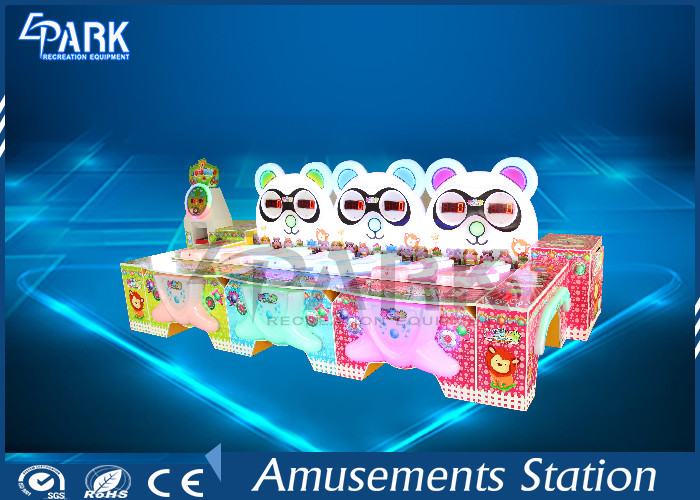 Funny Panda Ticket Redemption Games Machine Ball Rolling For Game Center