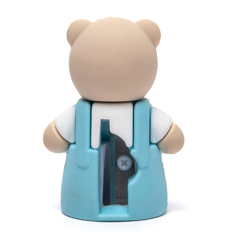 KID SAFE PATENT Hot Selling Cheap Horse Baby Fancy Cute Bear Custom Color School Manual Single Hole Animal Pencil Shar