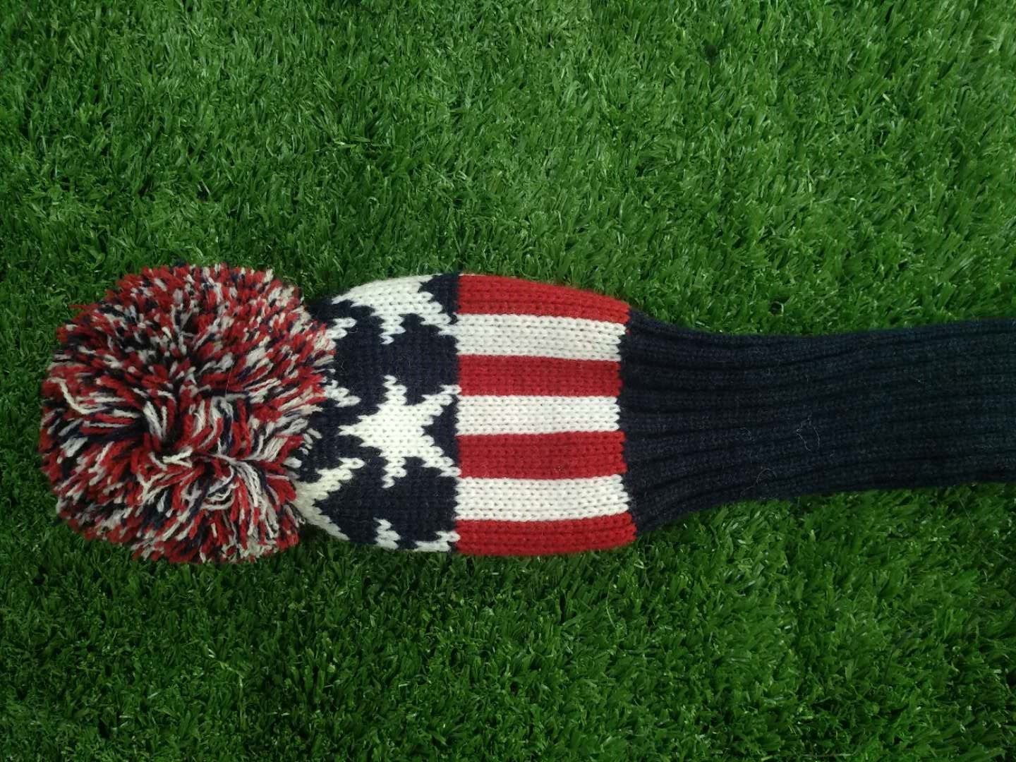 knitted head cover , golf knitted head cover , golf head cover , head cover