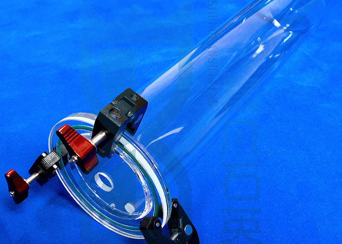 Heating Element Welding Sio2 Quartz Tube Flange