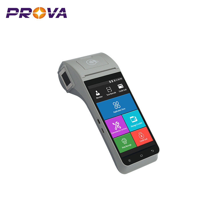2G / 3G / 4G / Wifi Handheld Terminal Android 5.1 With 5.5 Inch Display