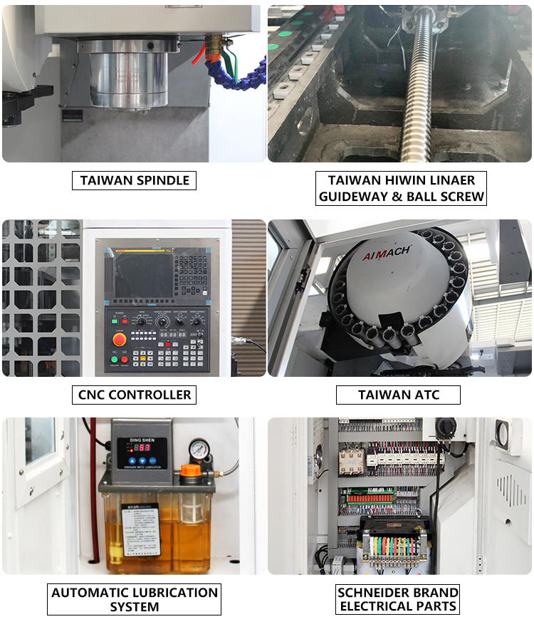 Machining Capacity Heavy Duty 5 Axis VMC1580 CNC Milling Machine for High Speed Machining