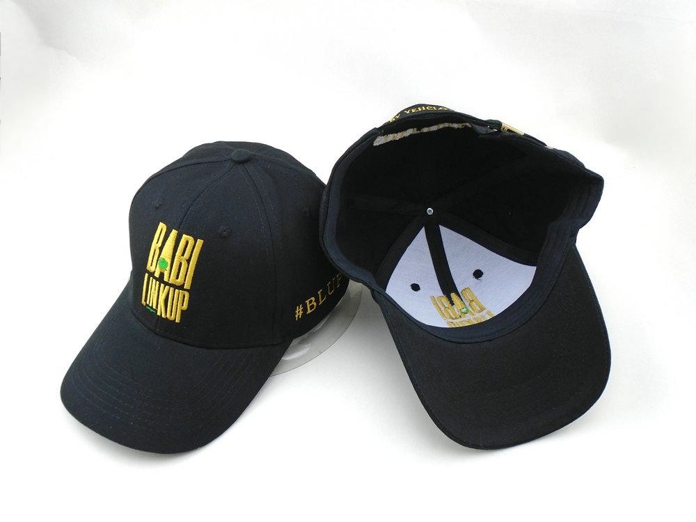 Customizable Baseball Cap With Flat Embroideried Logo Promotion Sports Cap