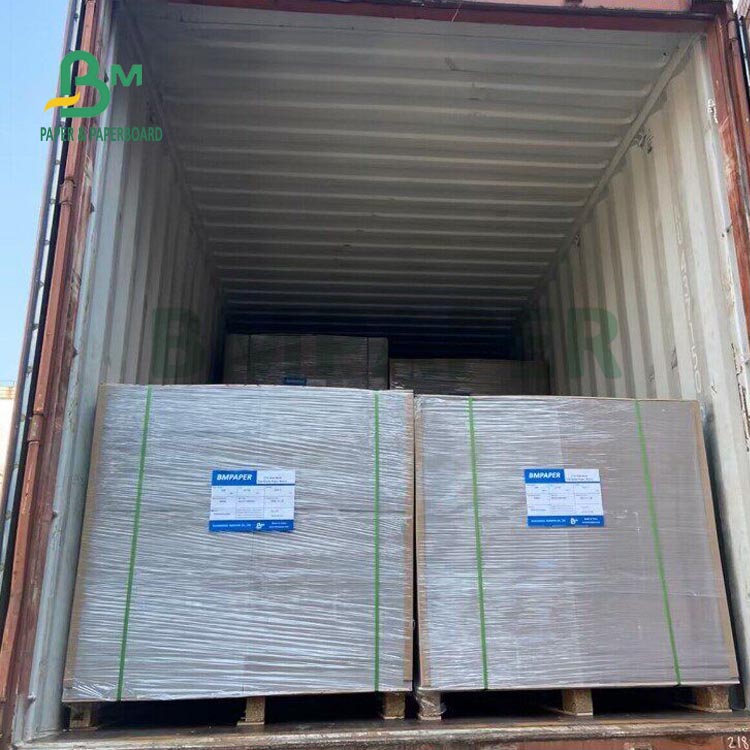 1mm 2mm Duplex Board White Back For Storage Box Hard Stiffness 1000 x 1200mm