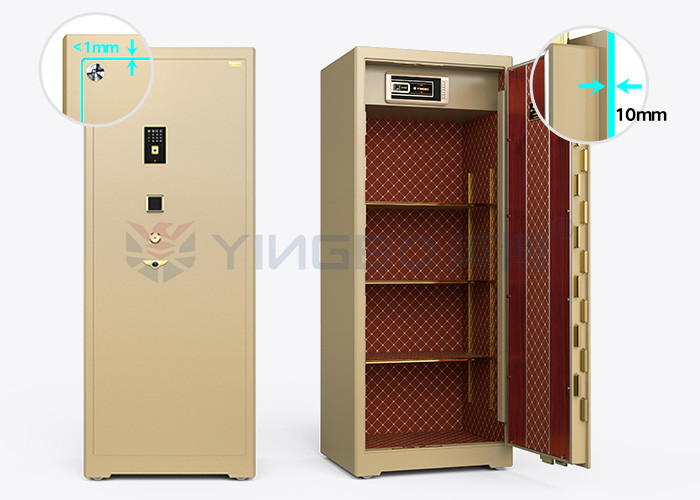 25 Cu Ft Bank Biometric Fingerprint Security Safe Box 10mm Thickness Of Door YB/ZY-180