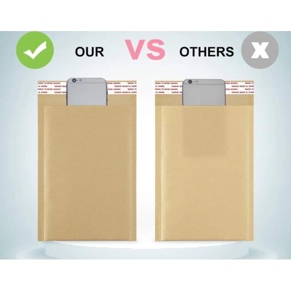 Kraft Bubble Mailing Bag Self Sealing Bubble Envelopes Mailing Envelopes