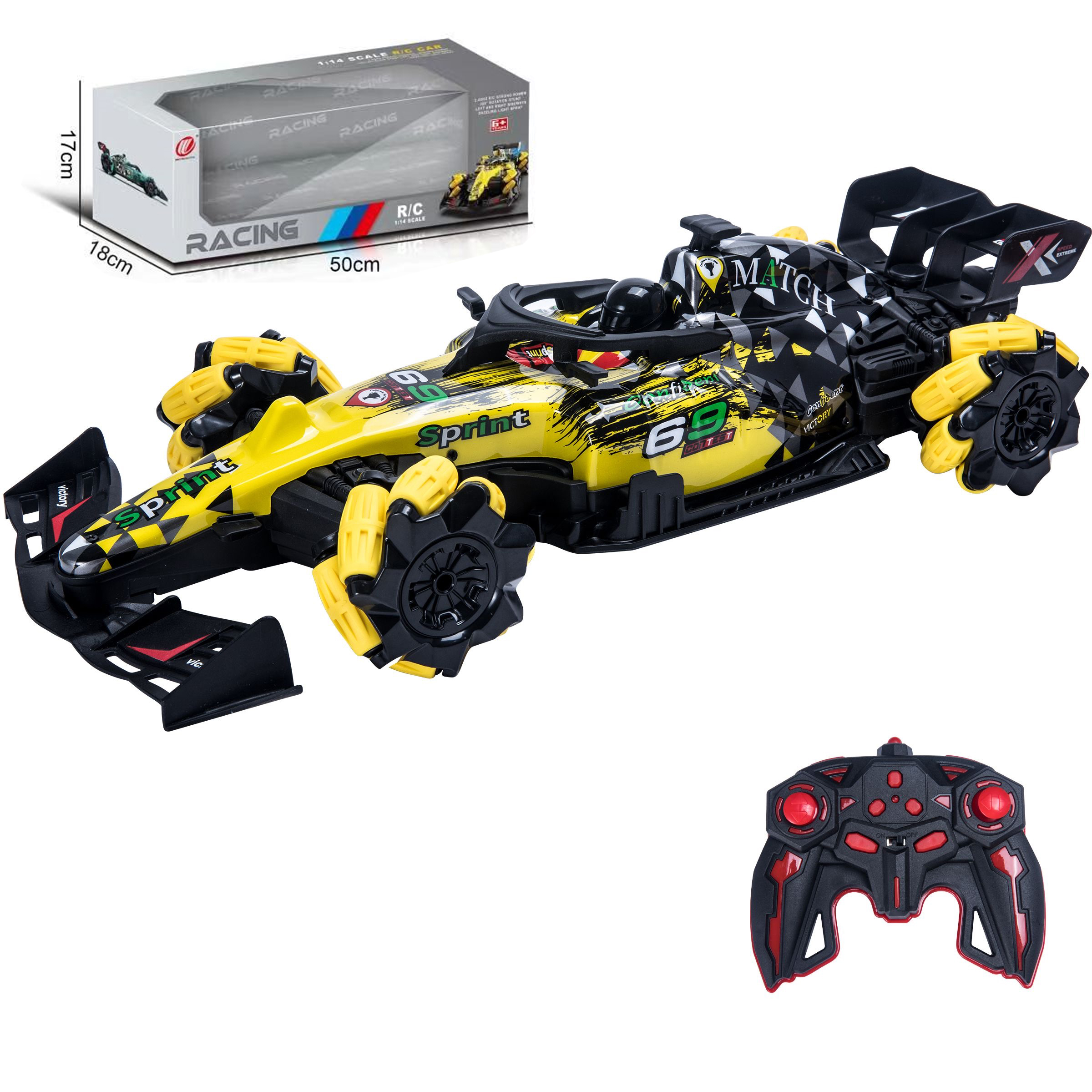 Experience the Excitement of M3A Rc Drift Car Toy for Kids Led Lights and Remote Control