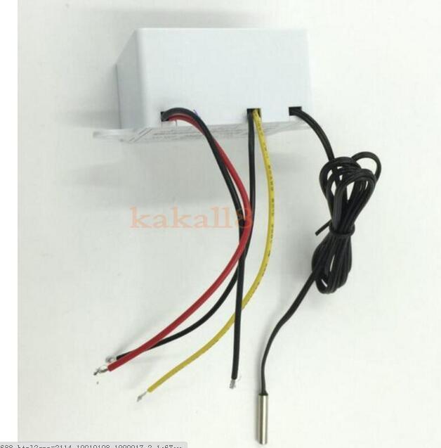 220V Digital LED Temperature Controller 10A Thermostat Control Switch Probe New Xh-W3001